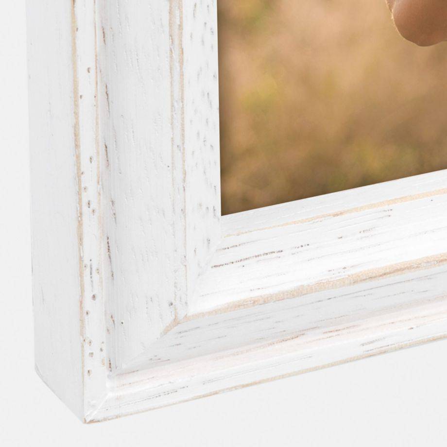 Rosel White 15x20 Holz Portrait AC268W