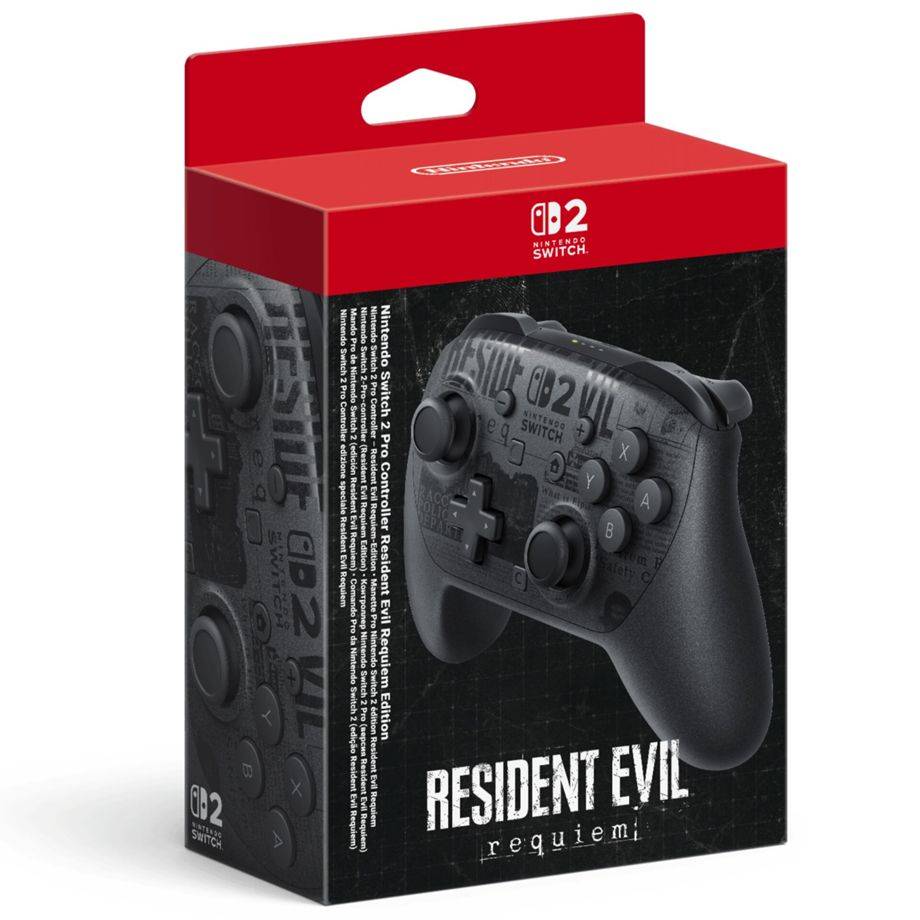 Nintendo Switch 2 Pro Controller - Resident Evil Requiem Edition (schwarz)
