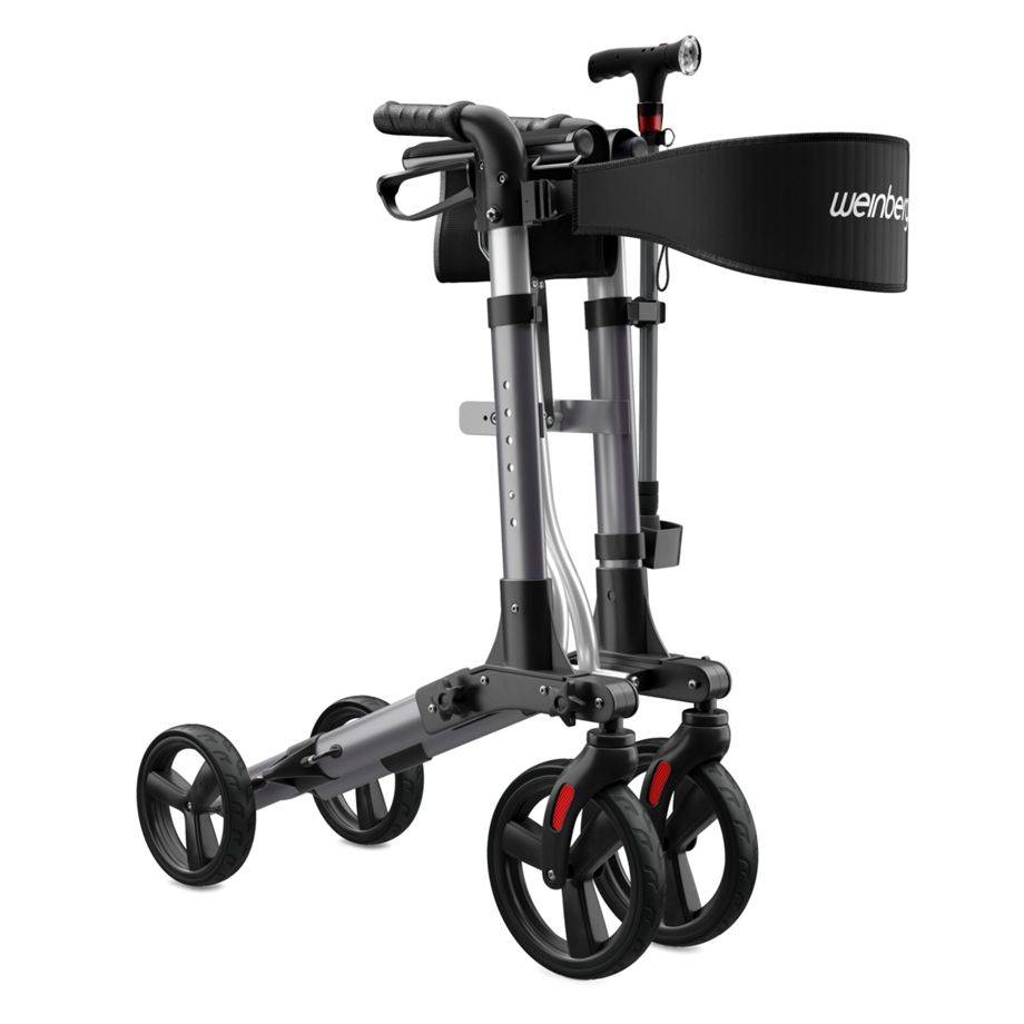 Weinberger Aluminium-Rollator 3-fach faltbar
