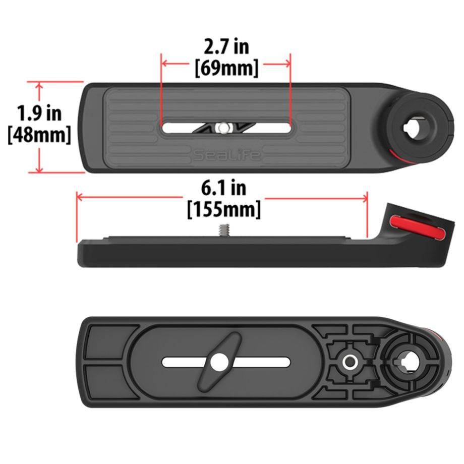 Sealife Flex Connect Schiene mit Flex-Arm und Griff Kit SLKIT02