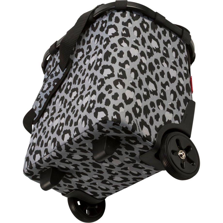Reisenthel carrycruiser, Trolley-Tasche, Schwarz, Weiß, Aluminium, Polyester, Muster, 40 l, 420 mm