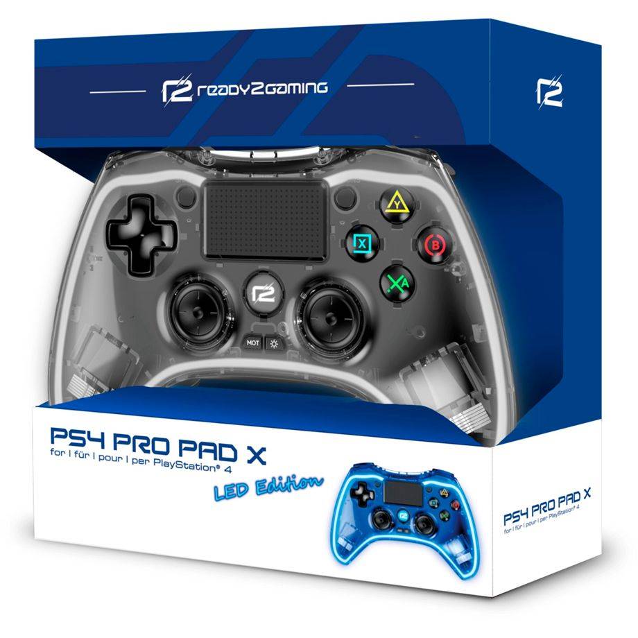 Ready2Gaming PS4 Pro Pad X LED Edition - Gamepad