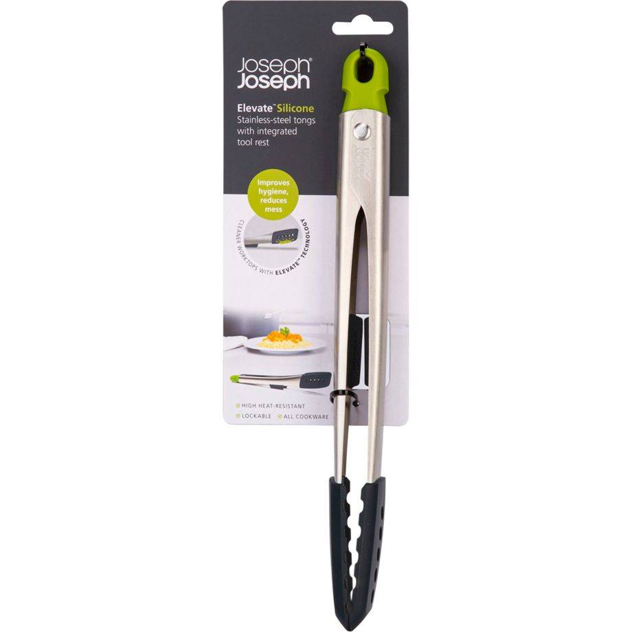 Joseph Joseph Elevate Edelstahlzange mit Silikonpads