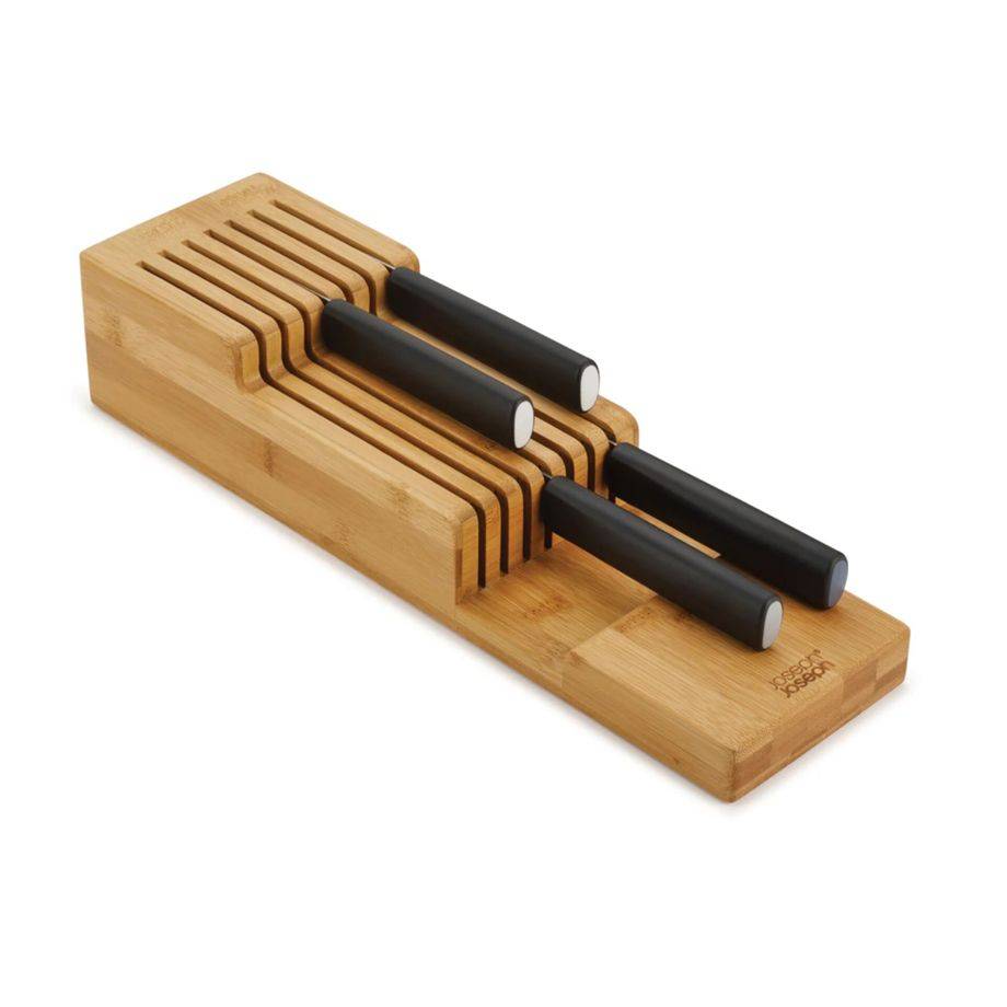 Joseph Joseph DrawerStore Bambus stufigerer Messerkasten