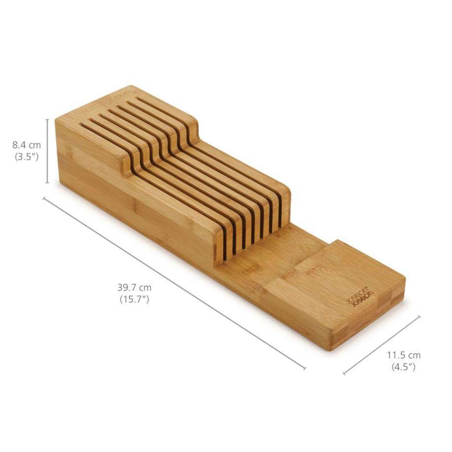 Joseph Joseph DrawerStore Bambus stufigerer Messerkasten