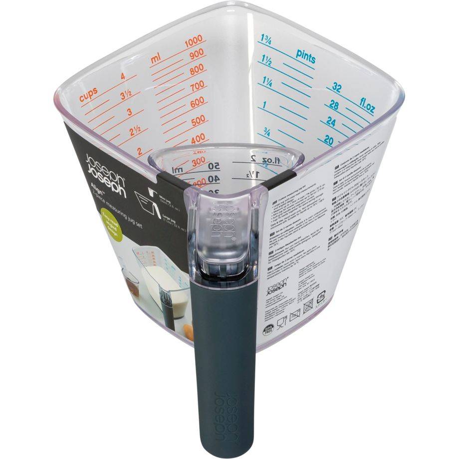 Joseph Joseph Align grau 2-tlg. Messbecher-Set