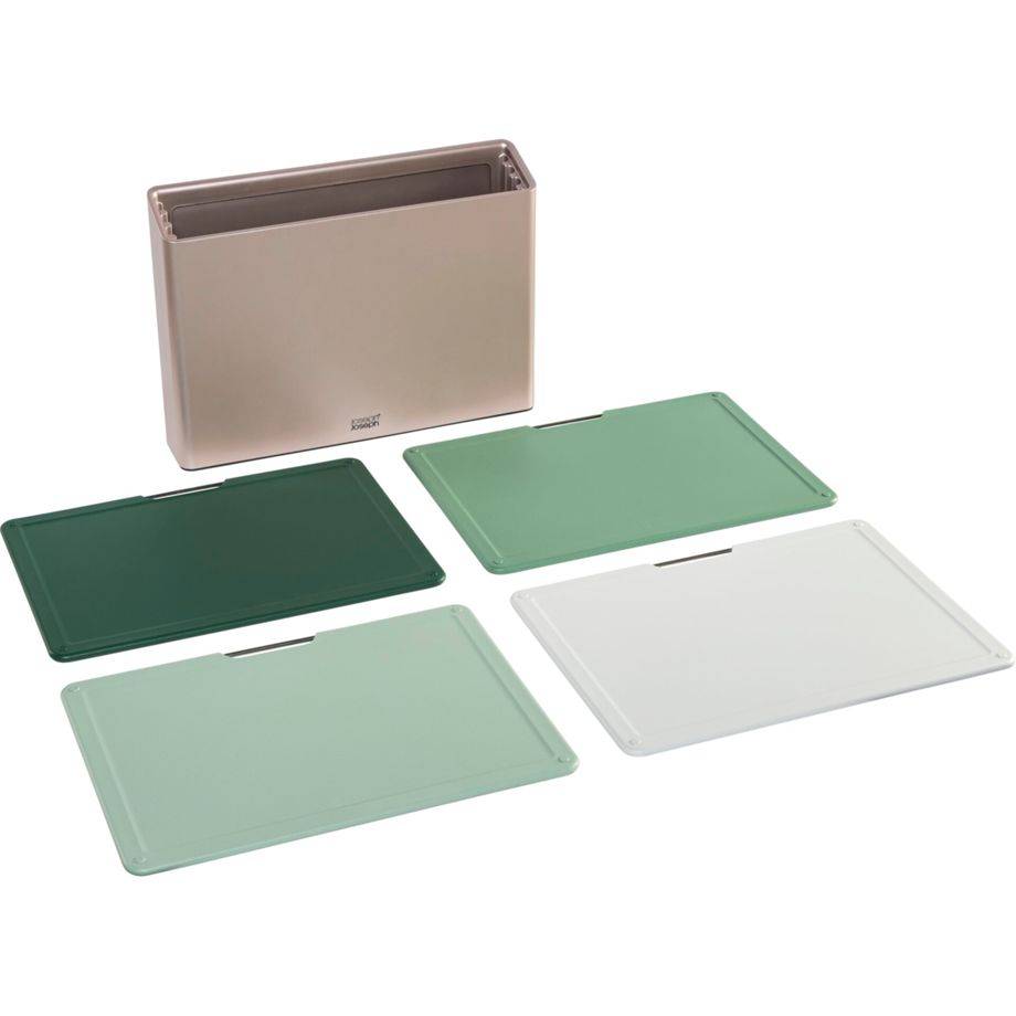 Joseph Joseph Folio grün 4-tlg. Schneidebrett-Set Editions