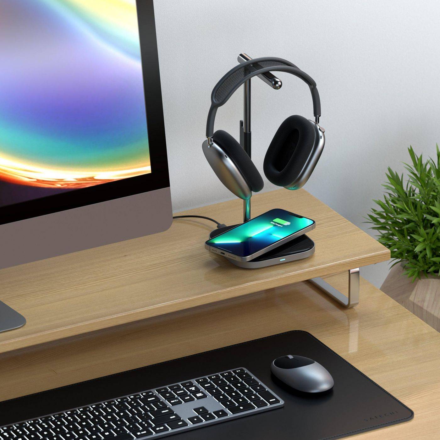 Aluminum Headphone Stand with