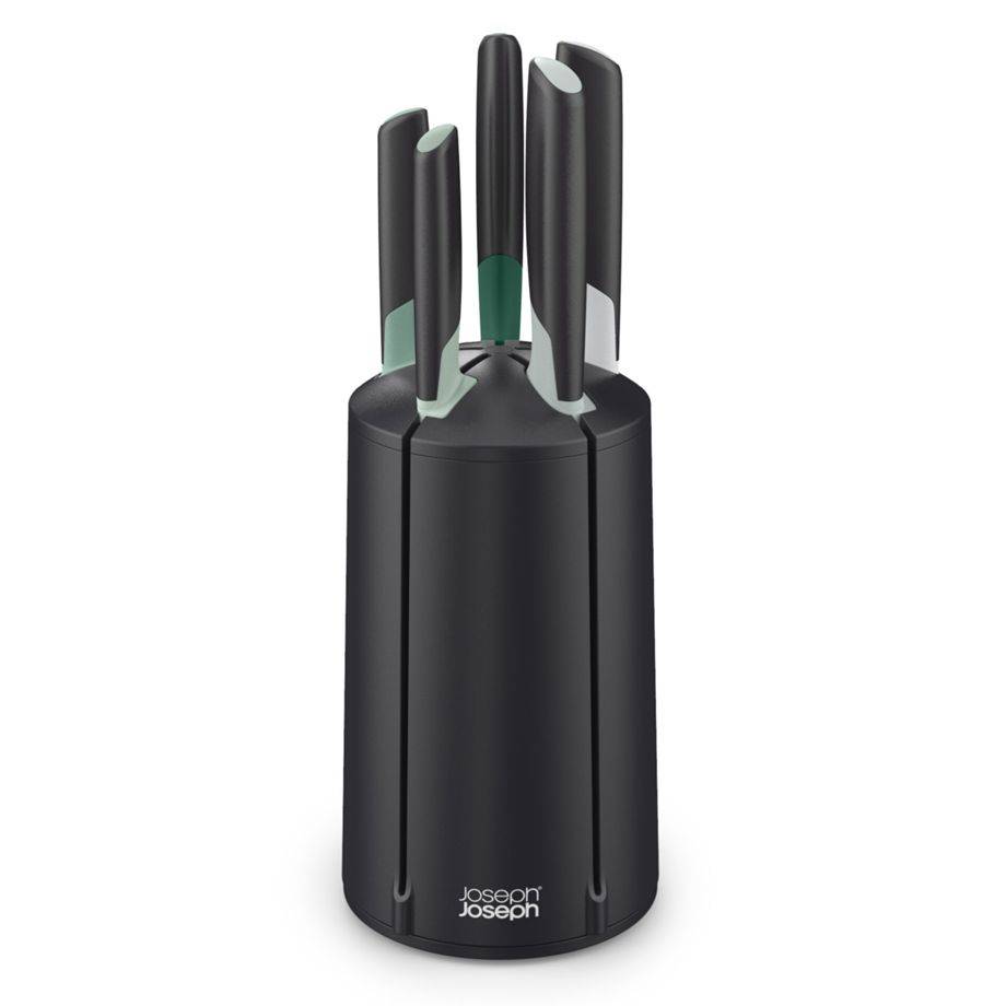 Joseph Joseph Elevate 5-teiliges Messer-Set mit Drehständer