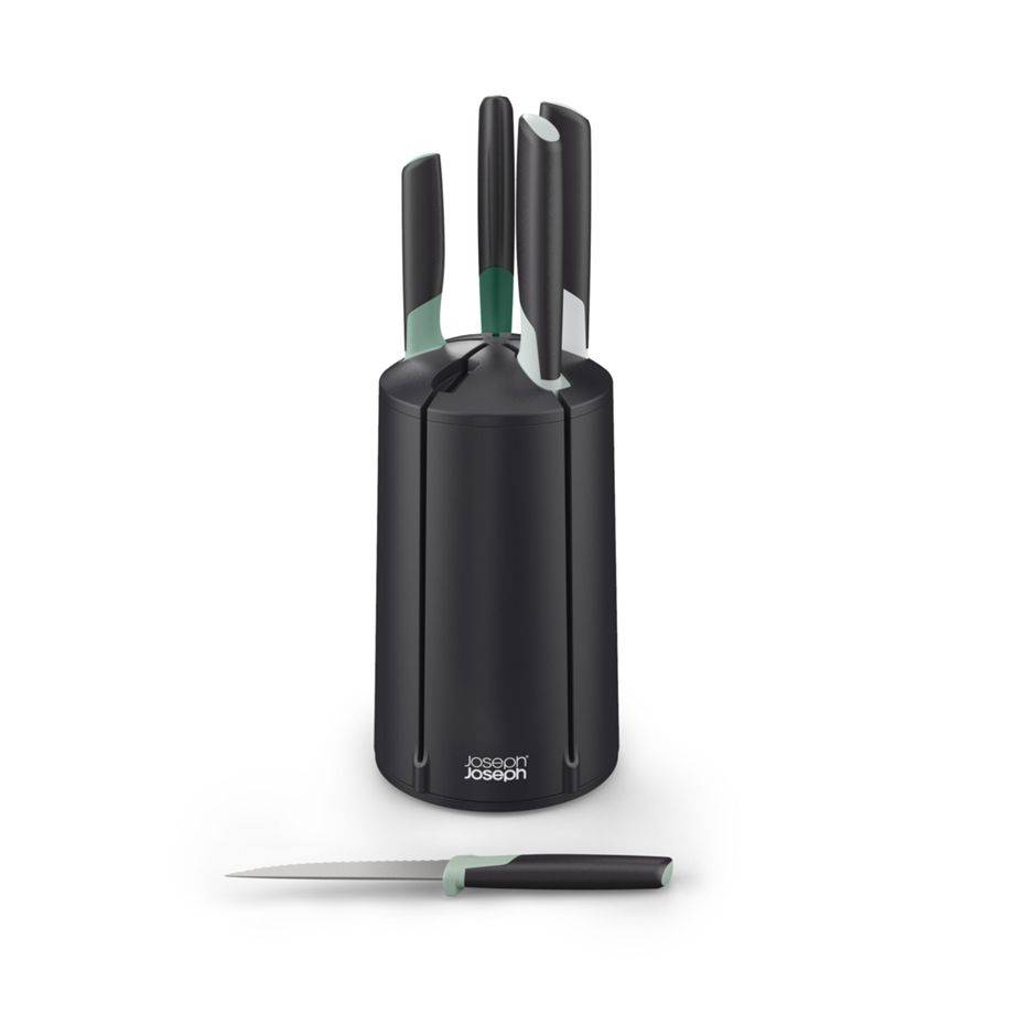 Joseph Joseph Elevate 5-teiliges Messer-Set mit Drehständer