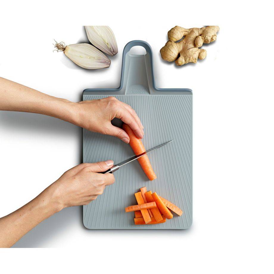 Joseph Joseph Chop2Pot Plus blau Faltbares Schneidebrett