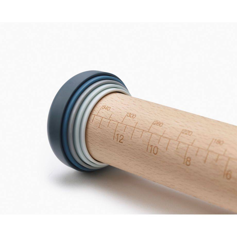 Joseph Joseph PrecisionPin blau Verstellbares Nudelholz