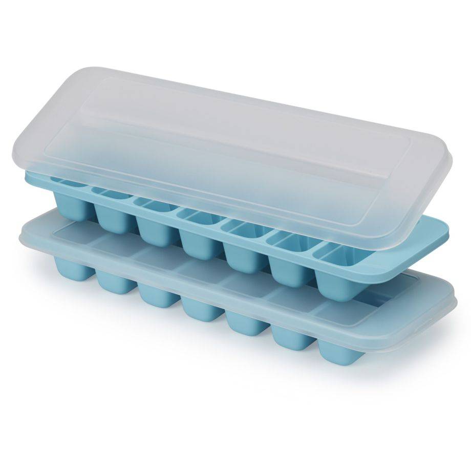 Joseph Joseph Flow Easy-fill blau Eiswürfelbehälter 2er-Pack