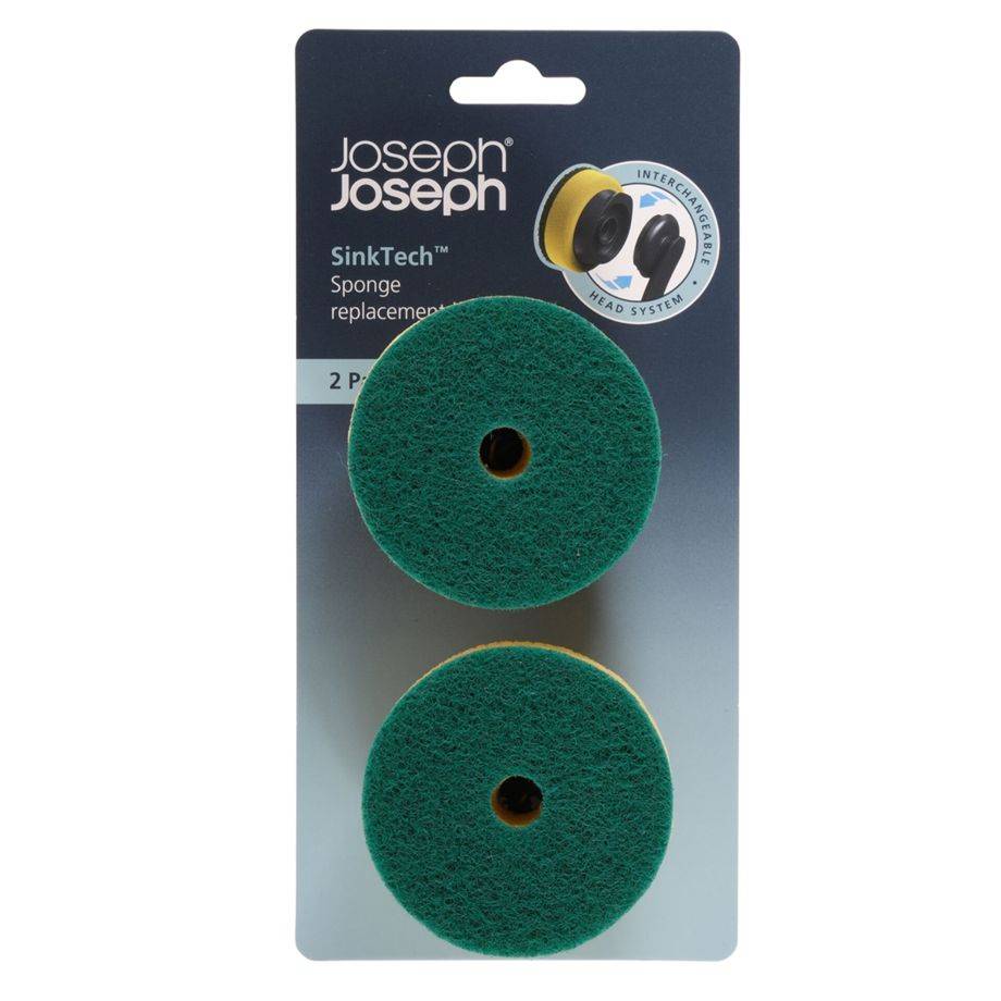 Joseph Joseph SinkTech 2er-Set Spuelbuerstenschwammköpfe