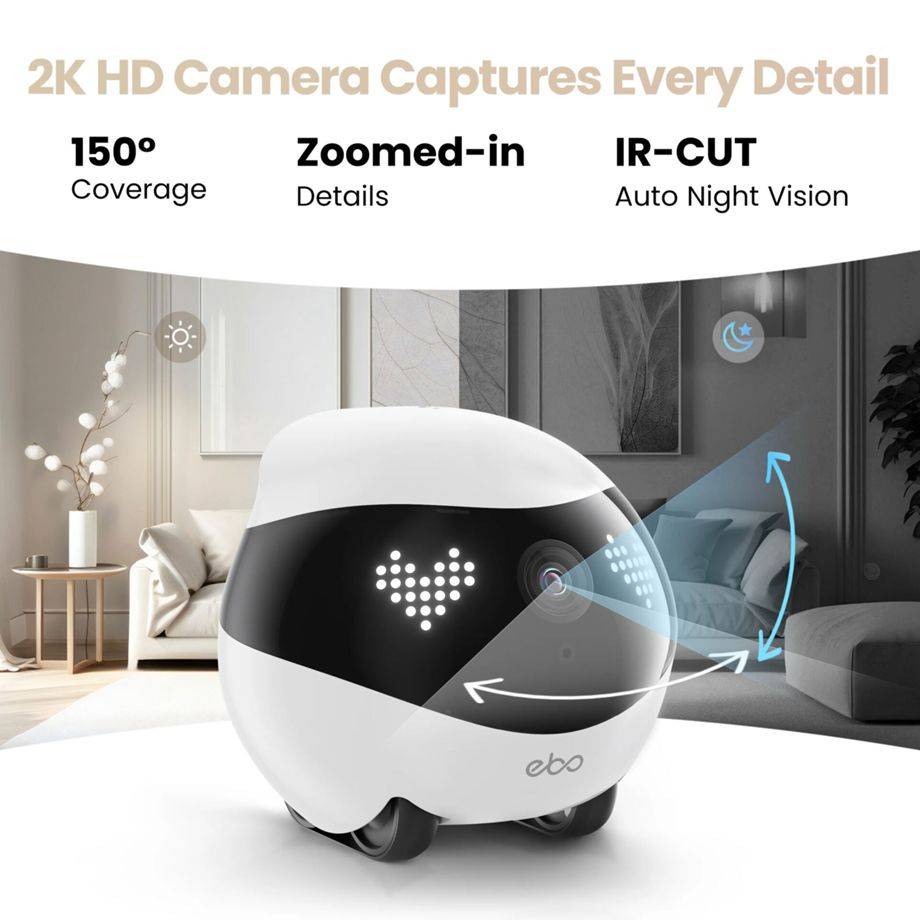 Enabot EBO Air2, Roboter, WLAN, 89,2 mm