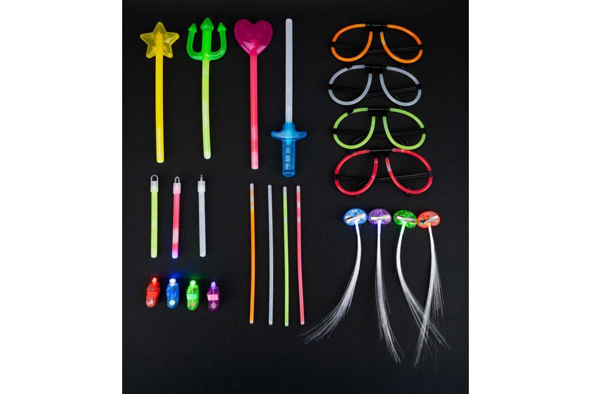 RealPower Knicklichter Party-Box 108 Teile Multimedia-Technik LED