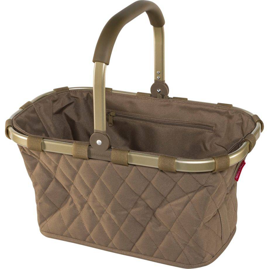 Reisenthel Carrybag, Einkaufswagen, Beige, Polyester, Monochromatisch, 22 l, 480 mm