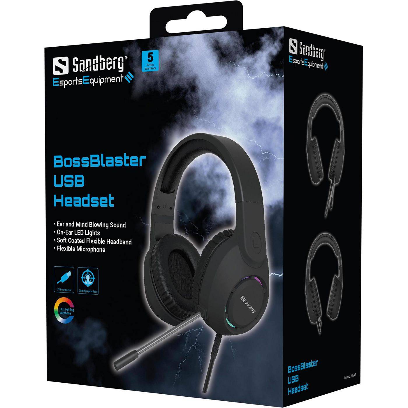 SANDBERG BossBlaster USB Headset