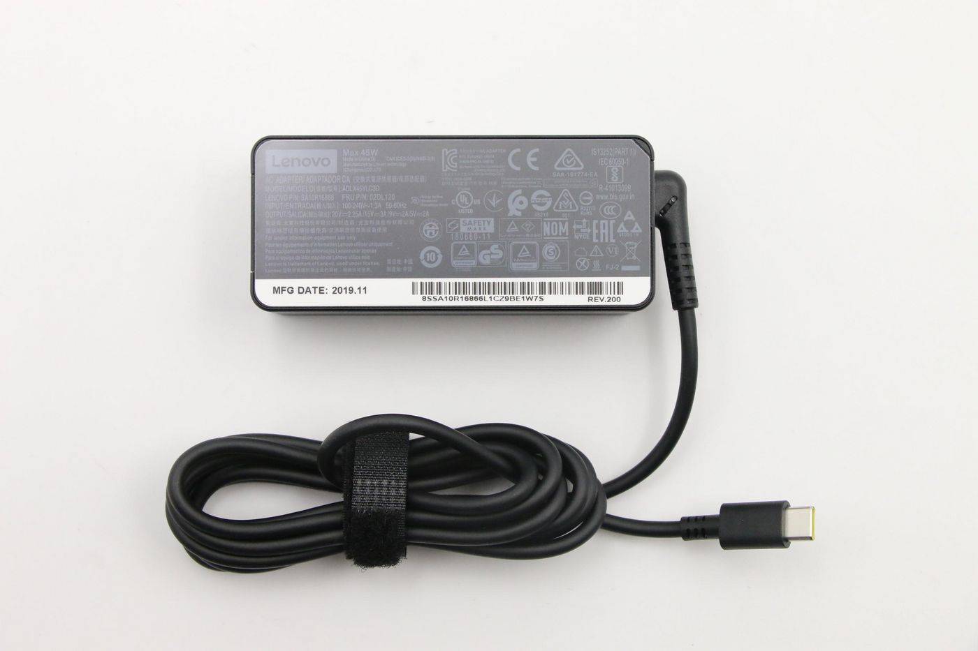 Lenovo Liteon AC Adapter 3.0 45W 3pin NON-PCC