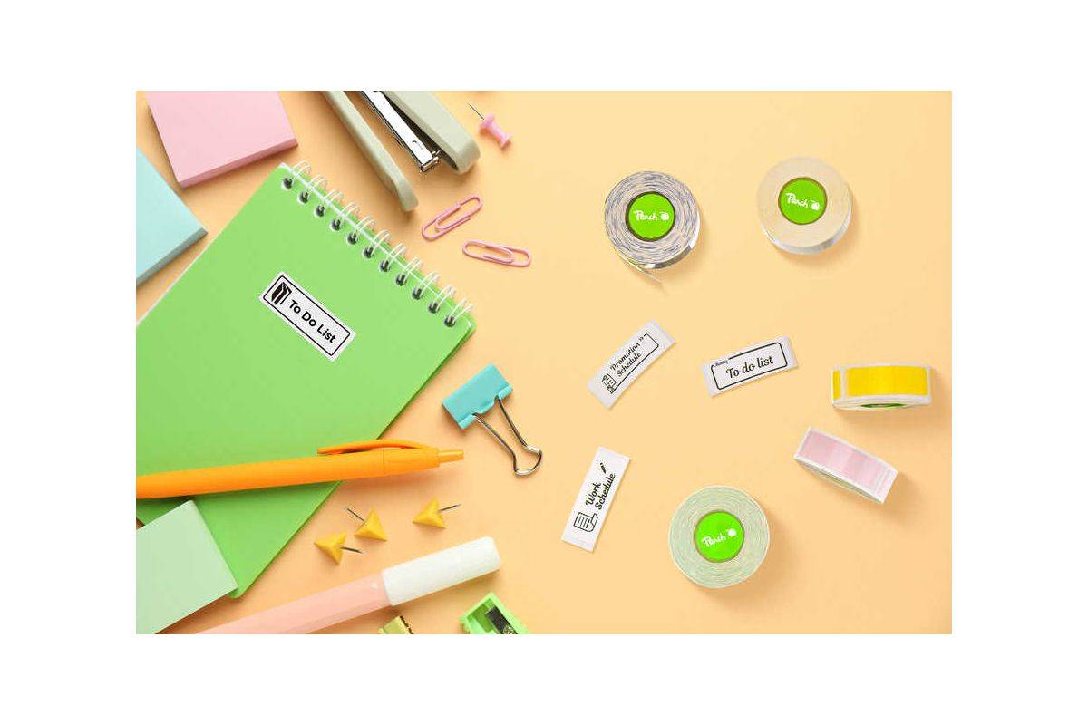 Peach Ersatzrollen für Label Printer PE-110 weiß