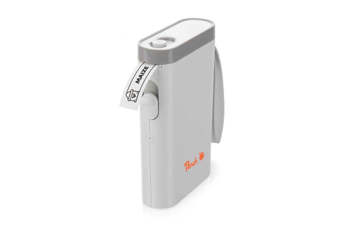 Peach Label Printer PE110 weiß retail - Etiketten-/Labeldrucker - Thermotransferdruck