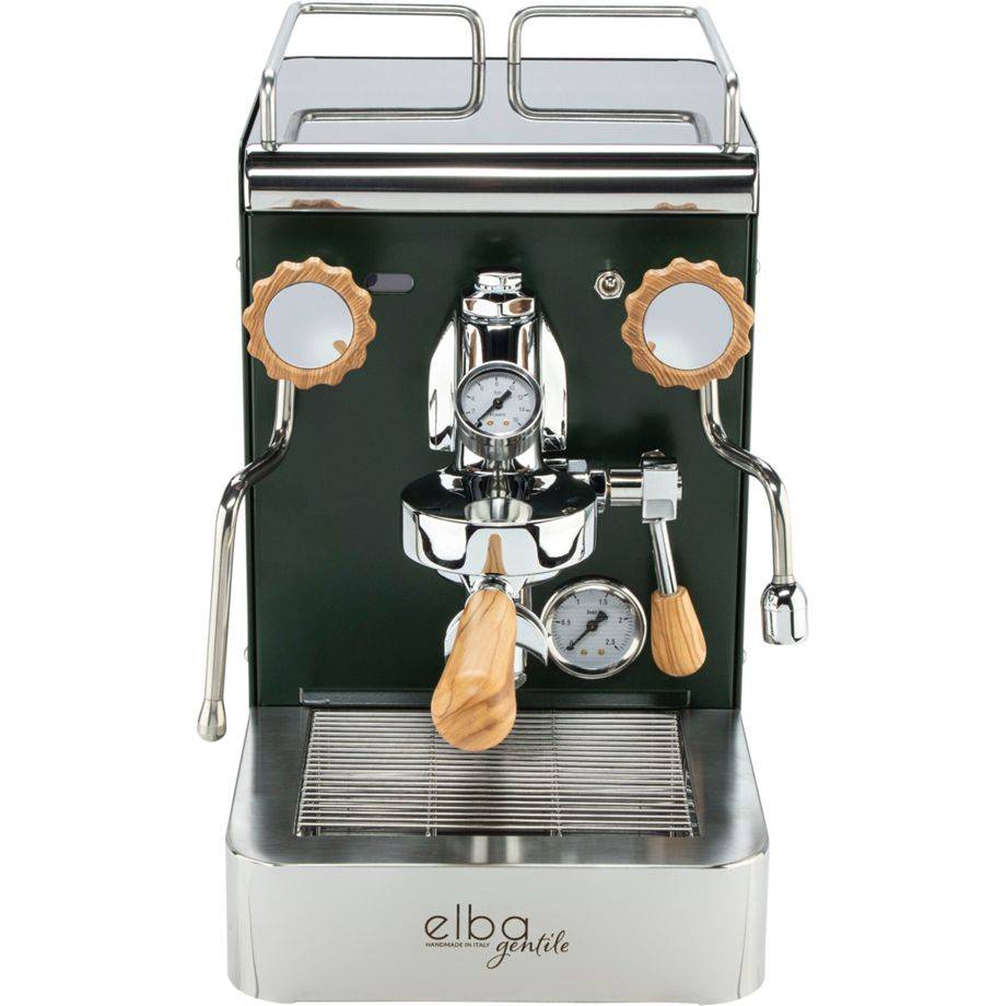 ELBA Gentile tannengrün RAL6009 Siebträgermaschine