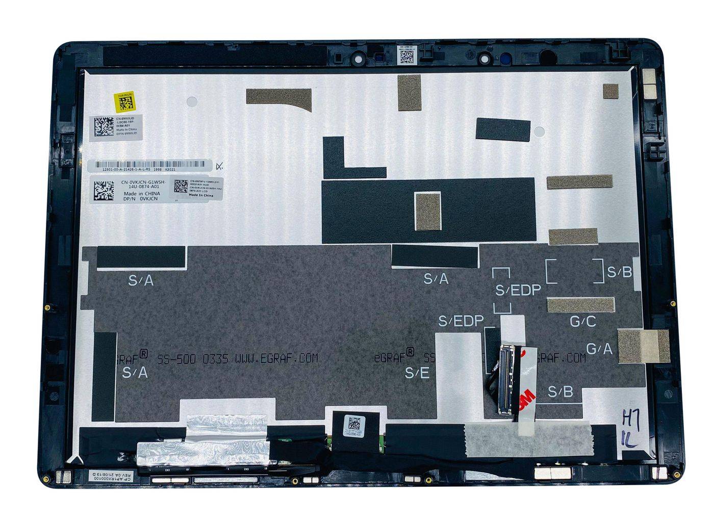 ASSY LCD SVC 12.3FHD+ IR 5290D NF9PV