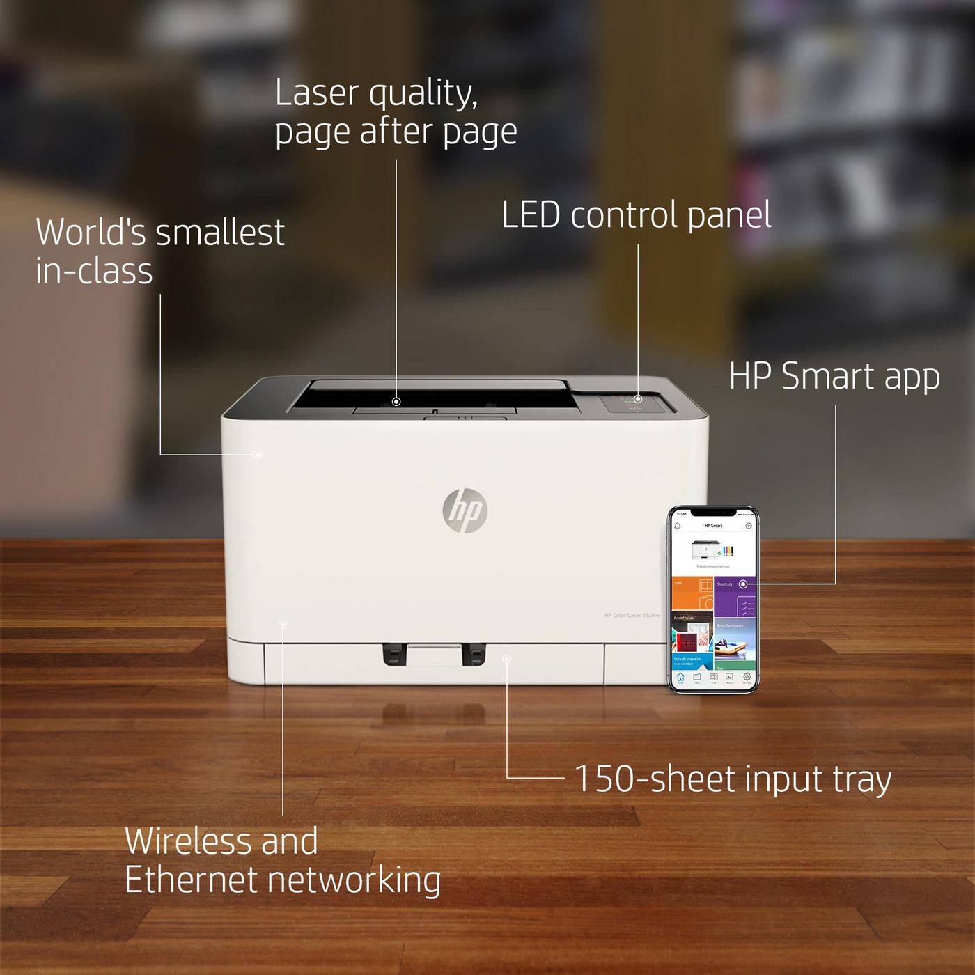 Color Laser 150Nw, Print