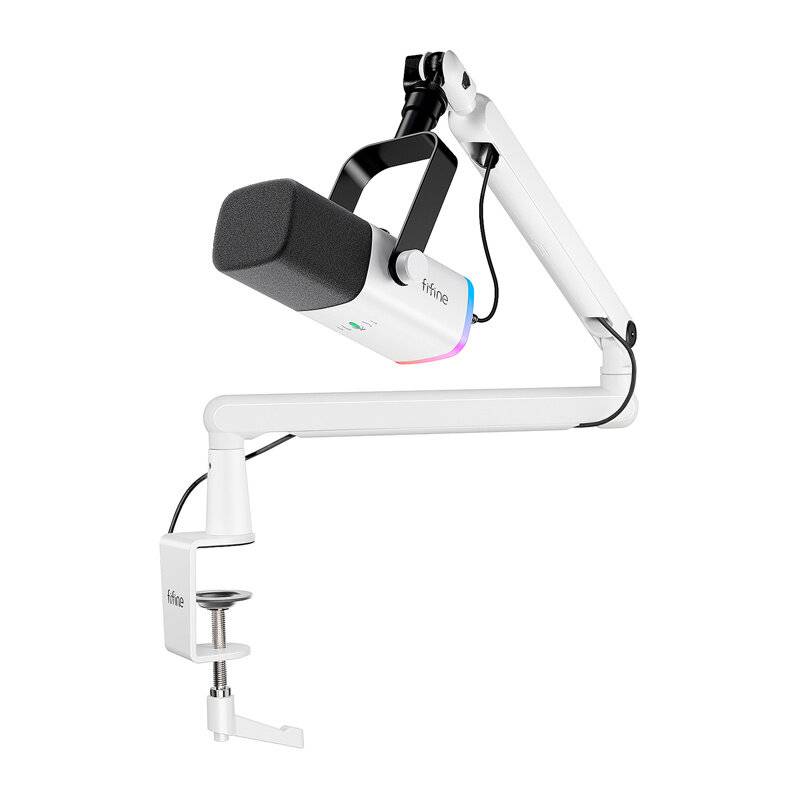 Fifine - TAM8W - Fifine TAM8W dynamisches Mikrofon (weiß)