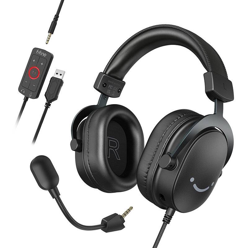 Fifine - H9 - Fifine H9 Gaming-Kopfhörer (schwarz)