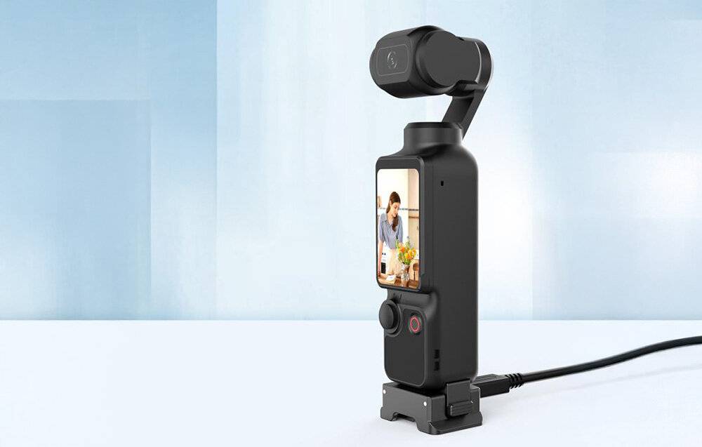 Puluz - PU1069B - Puluz-Adapter mit Schnellanschluss-Ladeadapter für DJI Osmo Pocket 3