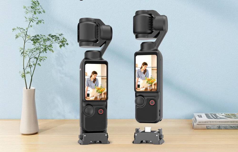 Puluz - PU1069B - Puluz-Adapter mit Schnellanschluss-Ladeadapter für DJI Osmo Pocket 3