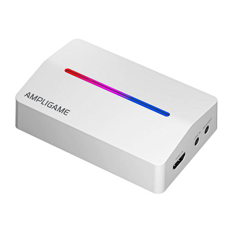 Fifine - V3W - Fifine V3W, HDMI-zu-USB-A-Aufnahmekarte (weiß)