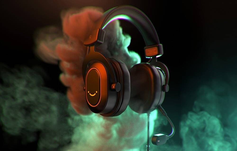 Fifine - H6B - Fifine H6 Gaming-Kopfhörer (schwarz)