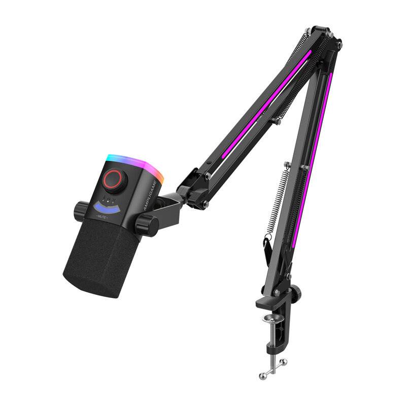 Fifine - AM8proT - Fifine AM8proT dynamisches Galgenmikrofon (schwarz)
