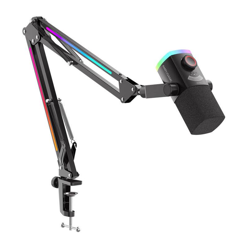 Fifine - AM8proT - Fifine AM8proT dynamisches Galgenmikrofon (schwarz)