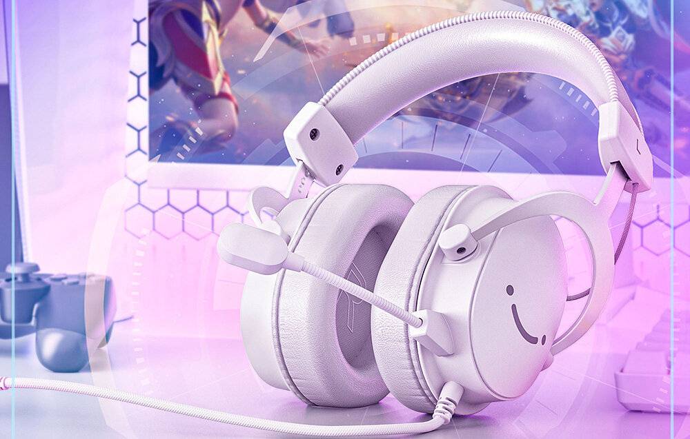 Fifine - H9W - Fifine H9W Gaming-Kopfhörer (weiß)