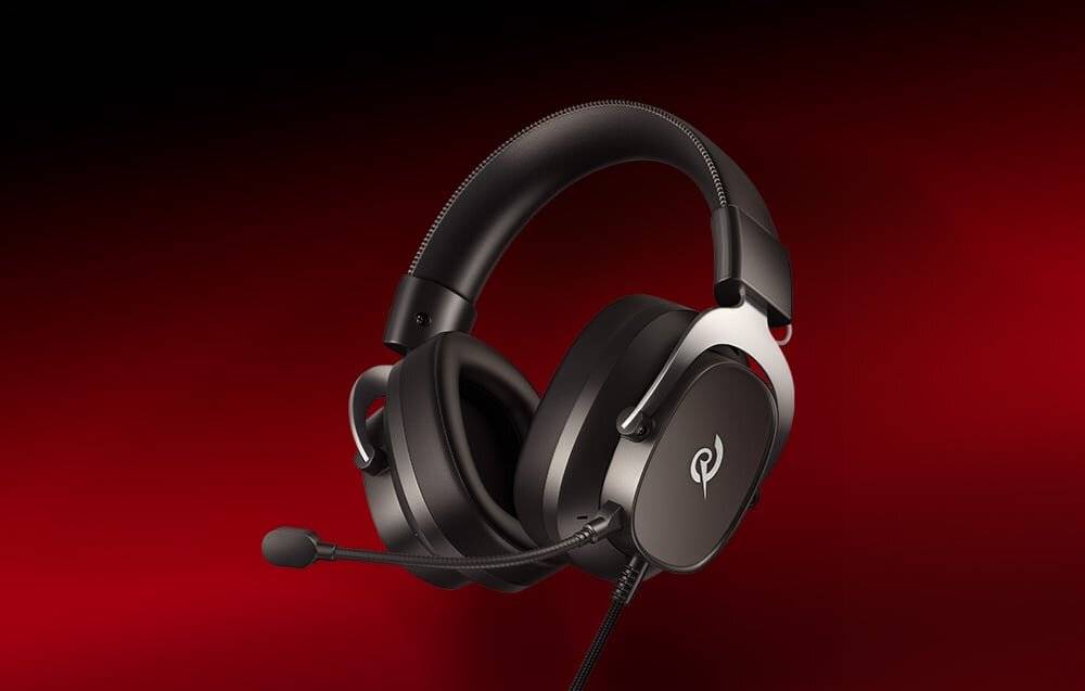 QCY - H8GM black - QCY Heroad VNT200 Gaming-Kopfhörer (Schwarz)