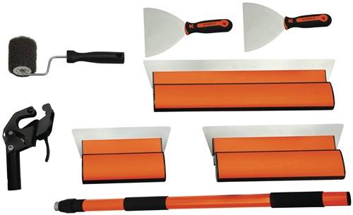 Trockenbauset f.Gipskarton,Spachtelung Maler&Trockenbauer PLUS 9-Teilig MONDELIN