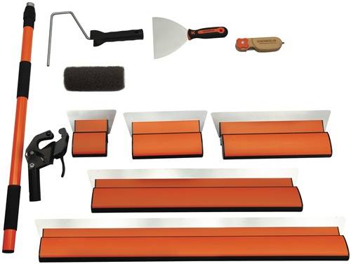 Trockenbauset f.Gipskarton,Spachtelung Maler&Trockenbauer PREMIUM 11-tl.MONDELIN