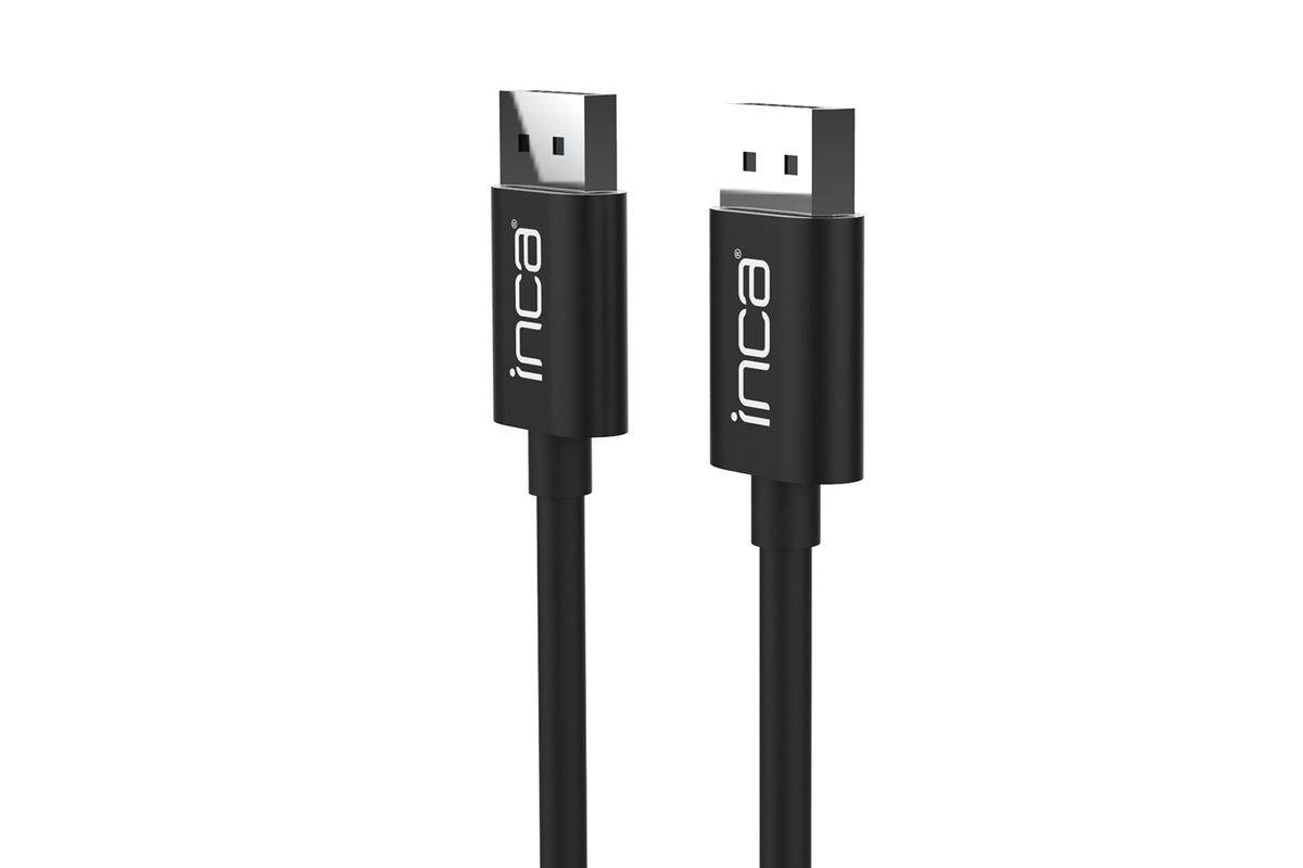 INCA DisplayPort-Kabel 4K60Hz 2.00m schwarz retail Multimedia-Technik Displayport-Kabel Audio, &