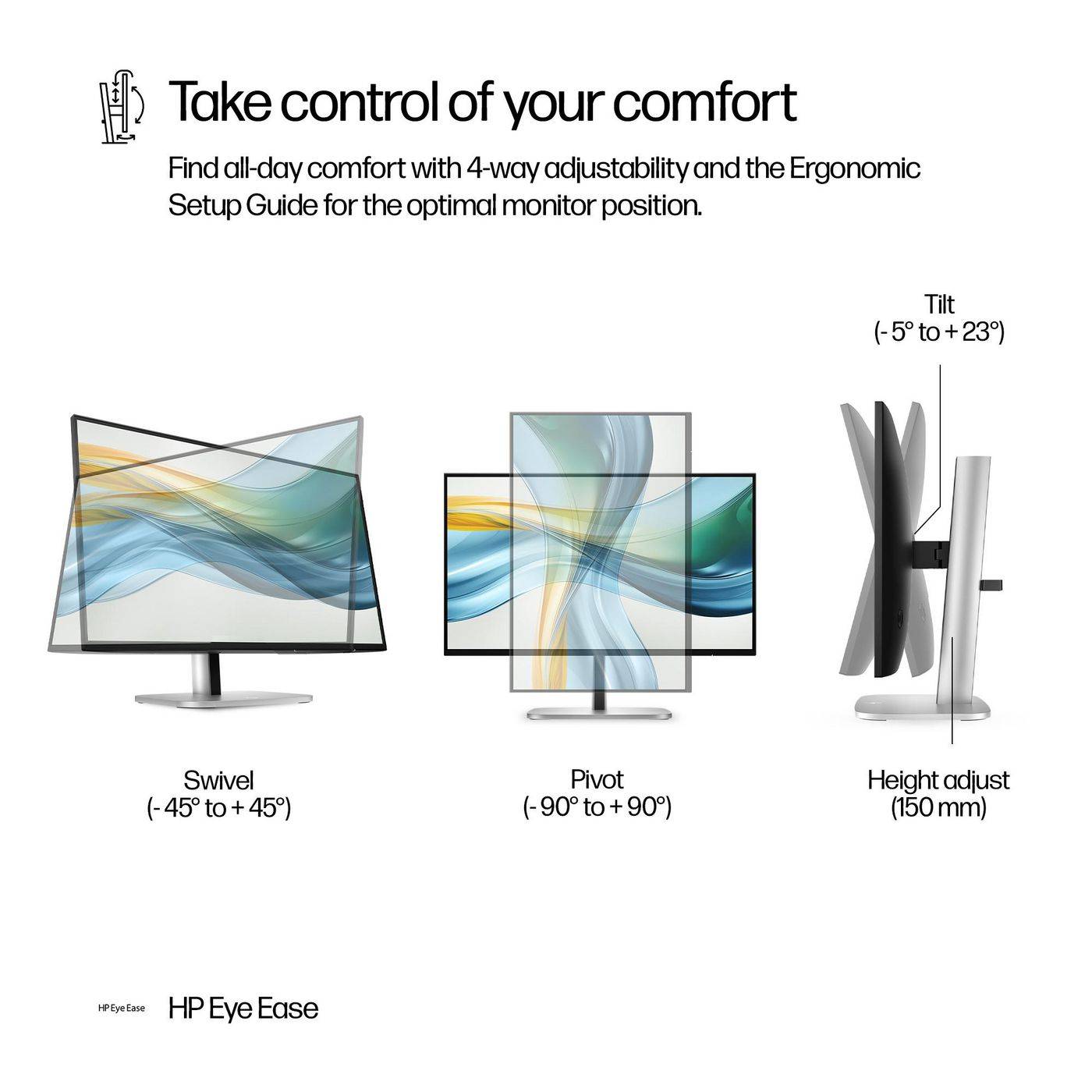 HP Series 5 Pro FHD USB-C Monitor - 524pu - Flachbildschirm (TFT/LCD) - 60,5 cm
