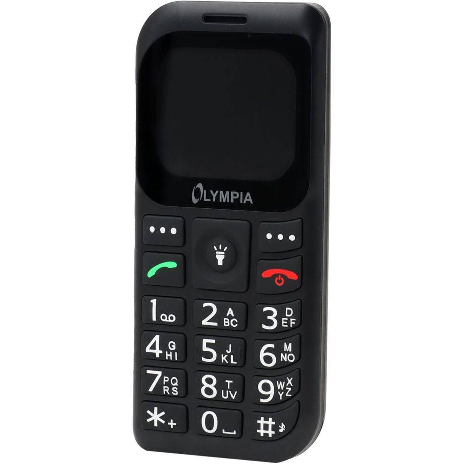 Olympia Mobiltelefon Bella+ Großtasten schwarz