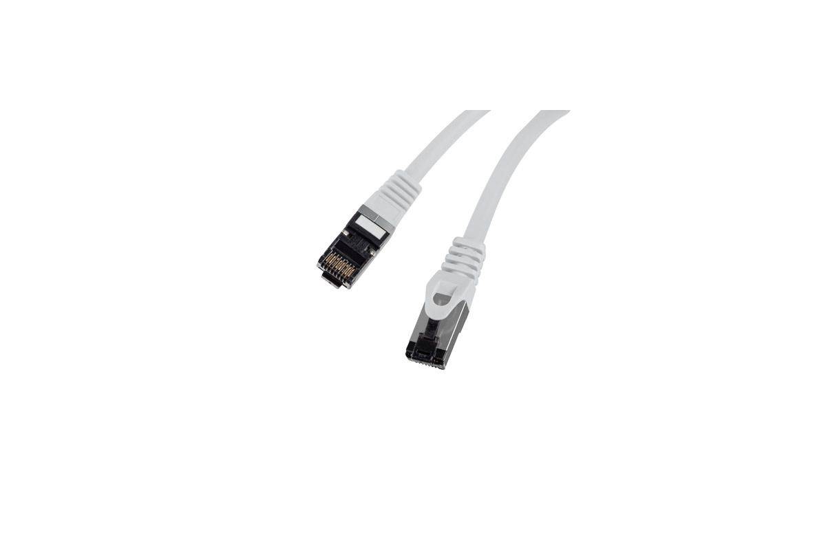 LANBERG Patchkabel CAT.8.1 S/FTP LSZH CU 5,0m Fluke Zert. gr Kabel RJ45 Cat.8.1