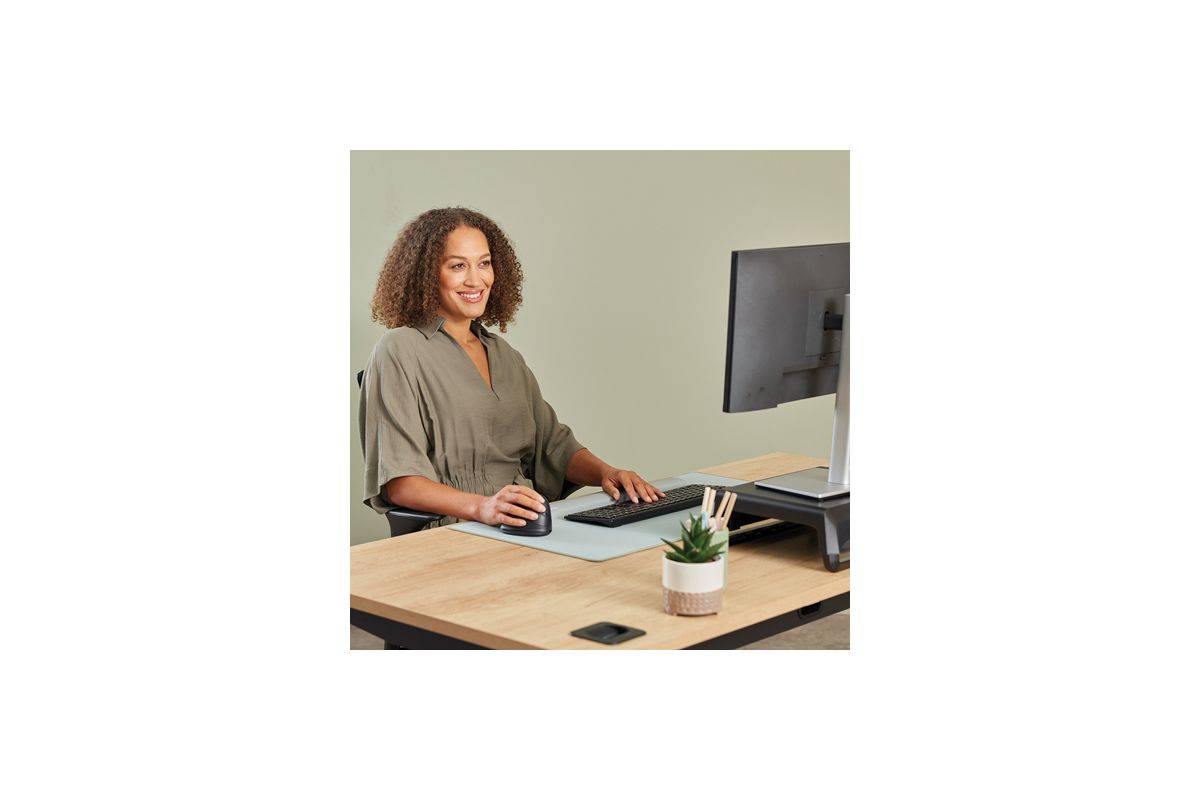 Fellowes vertikale Maus Breyta medium right Multimedia-Technik Ergonomische wireless Kabellos