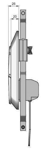 Lanview WK2 Black key for RCCTV002 003 004 005.