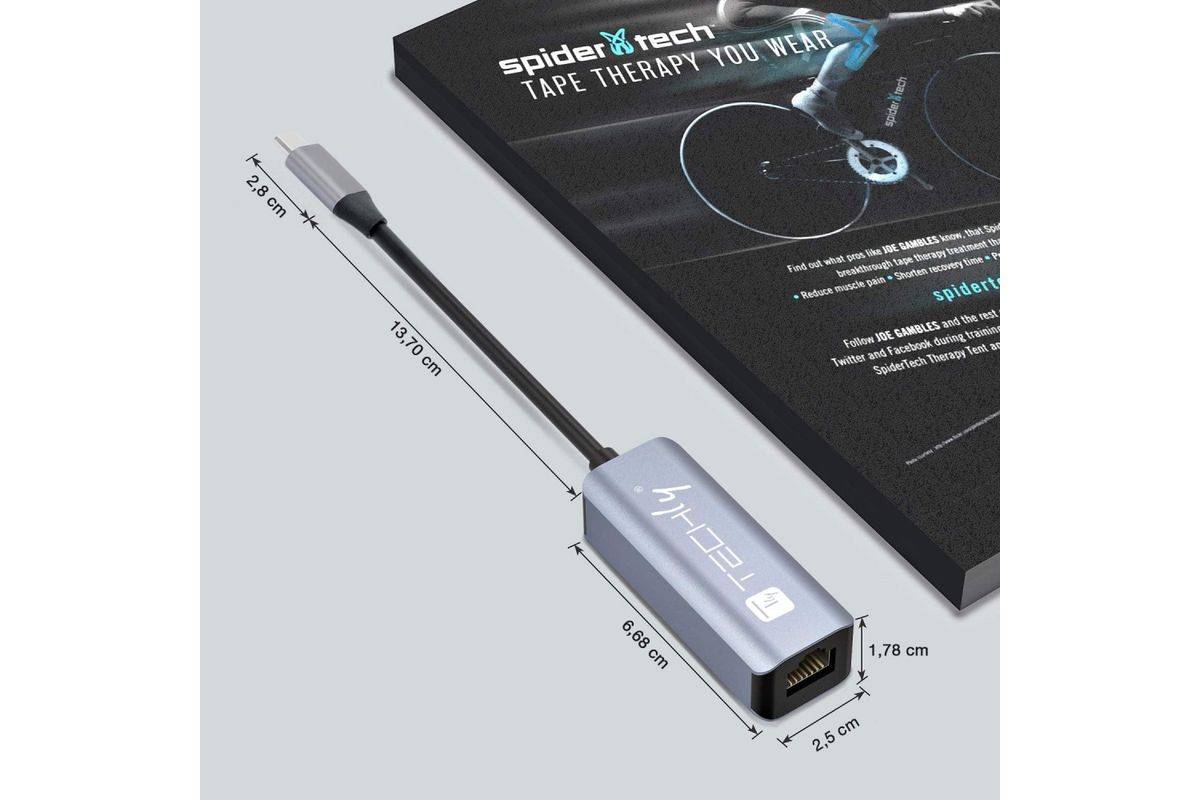Techly Usb 3.1 Typ C auf RJ45 Adapter Idata-Usb-Etgiga-Ca - USB-Controller - WLAN