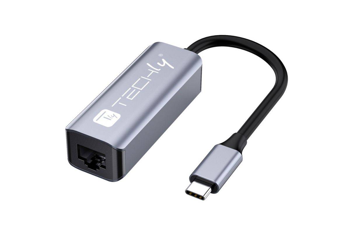 Techly Usb 3.1 Typ C auf RJ45 Adapter Idata-Usb-Etgiga-Ca - USB-Controller - WLAN