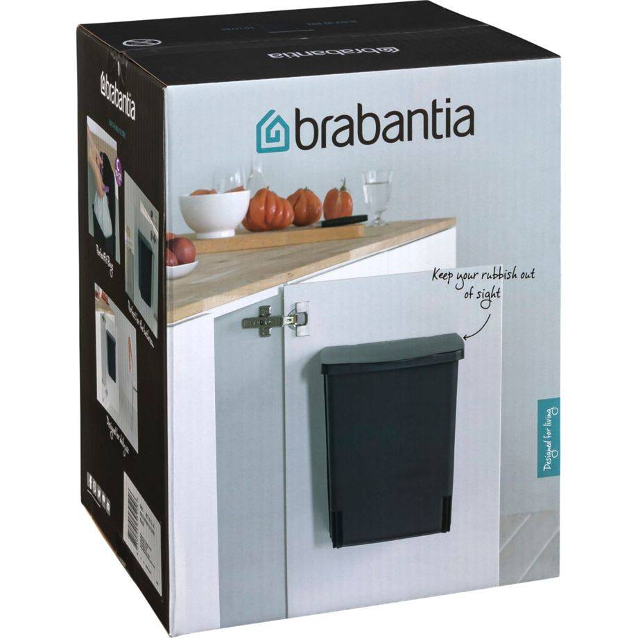 Brabantia Mülleimer - Klappdeckel - 10 L