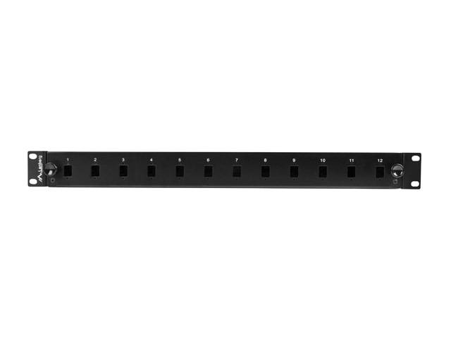 Lanberg Patch Panel - 12 x SC Simplex / 12 x LC Duplex - Rack montierbar - SC/LC x 12 - RAL 9004,